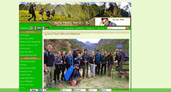 Desktop Screenshot of incatrail-peru.com
